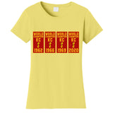 Kansas City Football World Champion Banners Women's T-Shirt