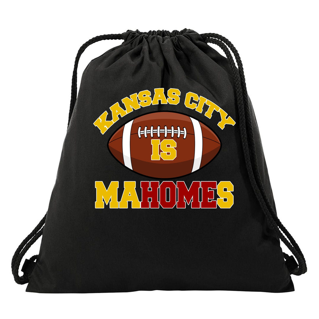Kansas City Is Mahomes KC Football Fan Drawstring Bag