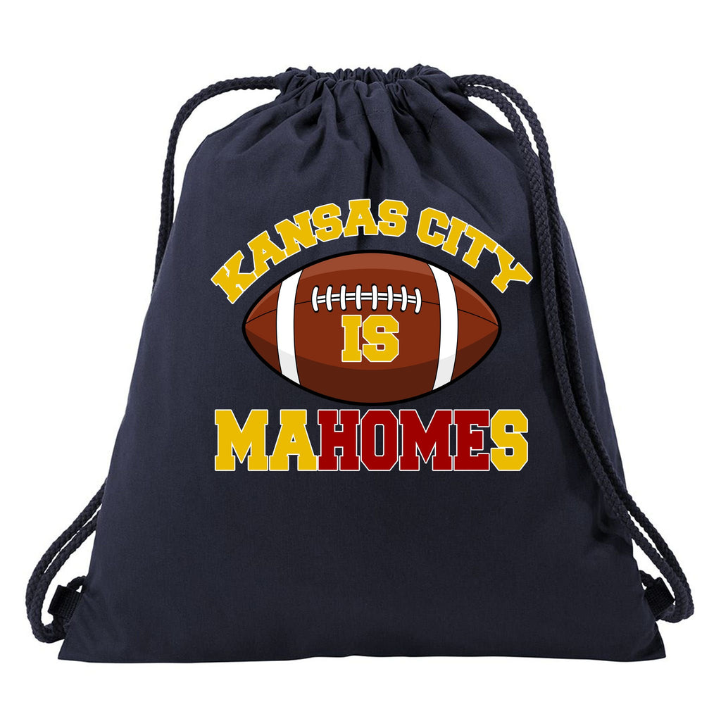 Kansas City Is Mahomes KC Football Fan Drawstring Bag