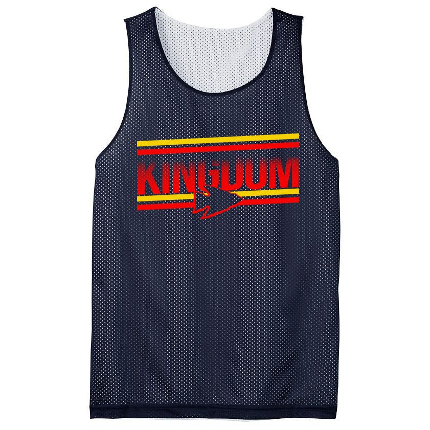 Kansas City KC Football Kingdom Arrowhead  Mesh Reversible Basketball Jersey Tank