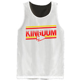 Kansas City KC Football Kingdom Arrowhead  Mesh Reversible Basketball Jersey Tank