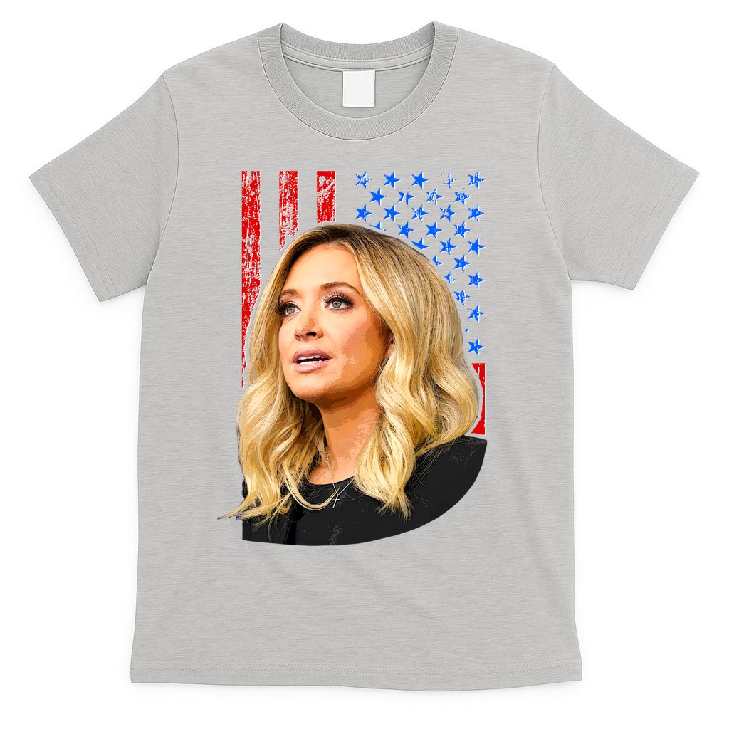 Kayleigh McEnany USA Flag T-Shirt