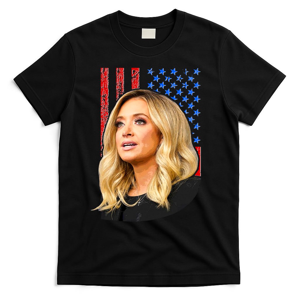 Kayleigh McEnany USA Flag T-Shirt