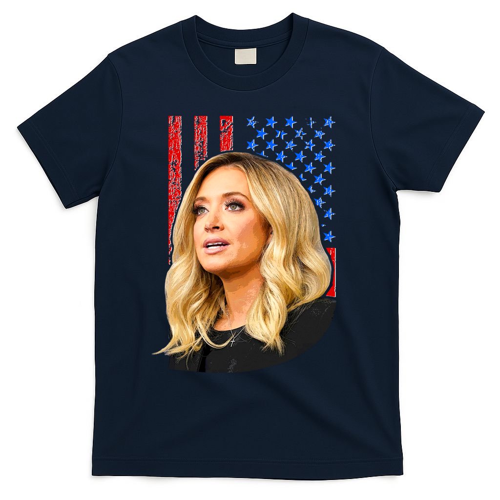 Kayleigh McEnany USA Flag T-Shirt