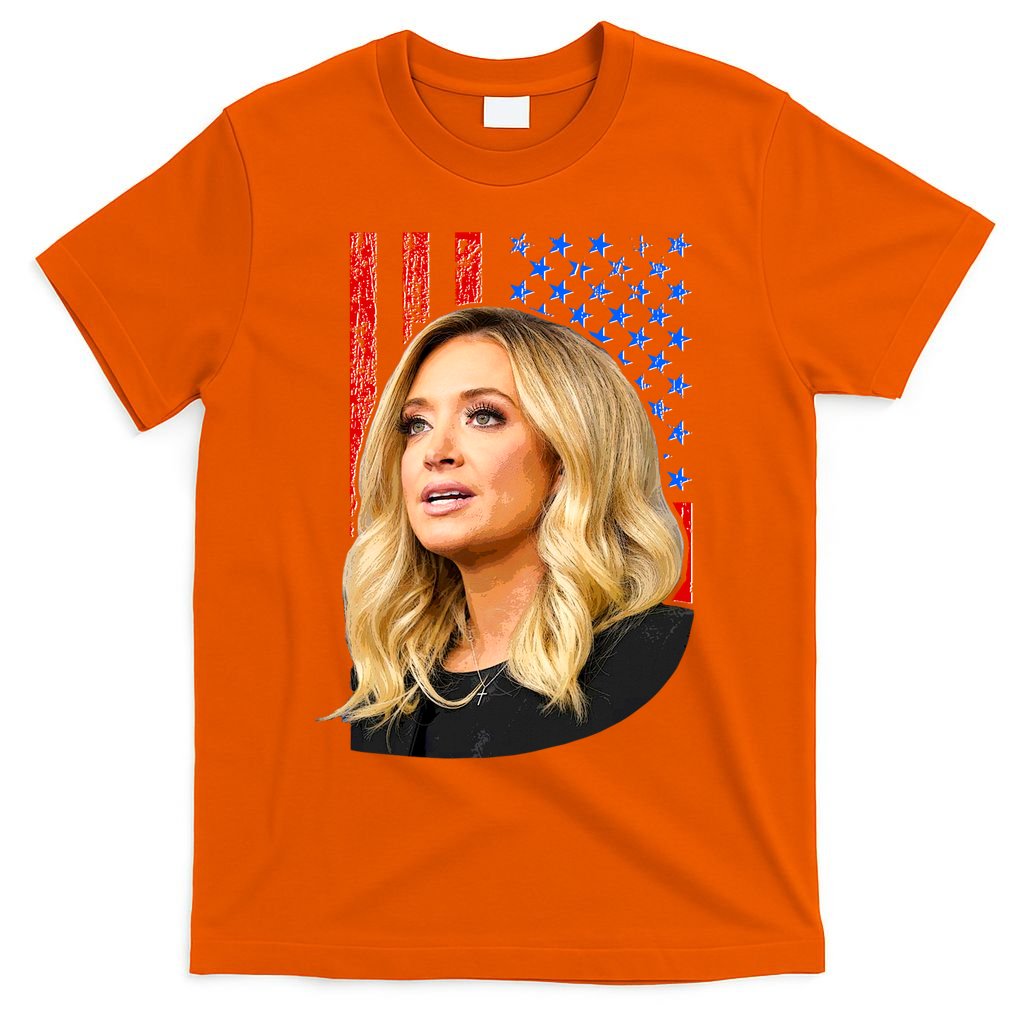 Kayleigh McEnany USA Flag T-Shirt