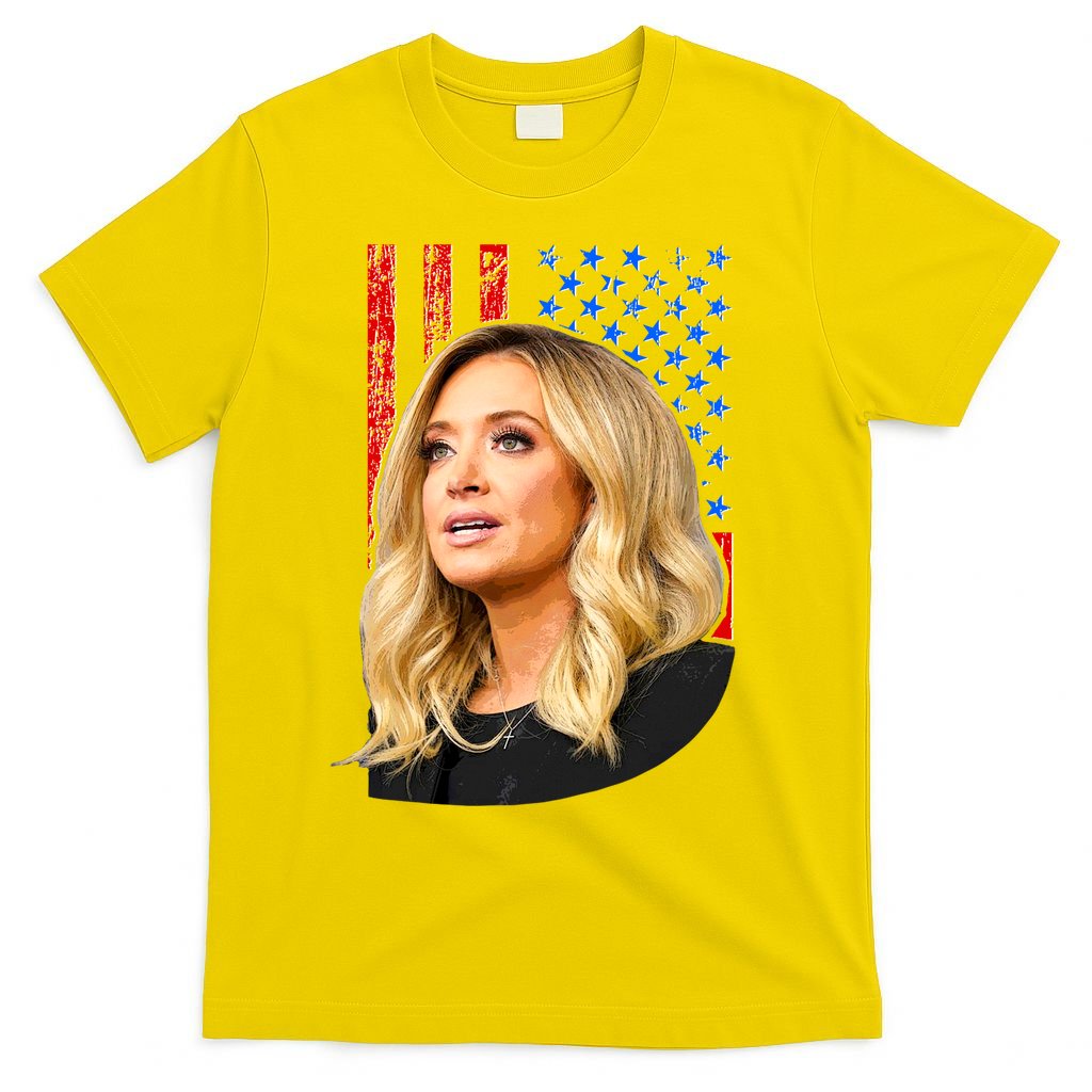 Kayleigh McEnany USA Flag T-Shirt