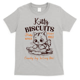Kitty Biscuits Fluffy Purrfect Since 1963 T-Shirt