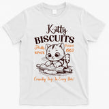 Kitty Biscuits Fluffy Purrfect Since 1963 T-Shirt