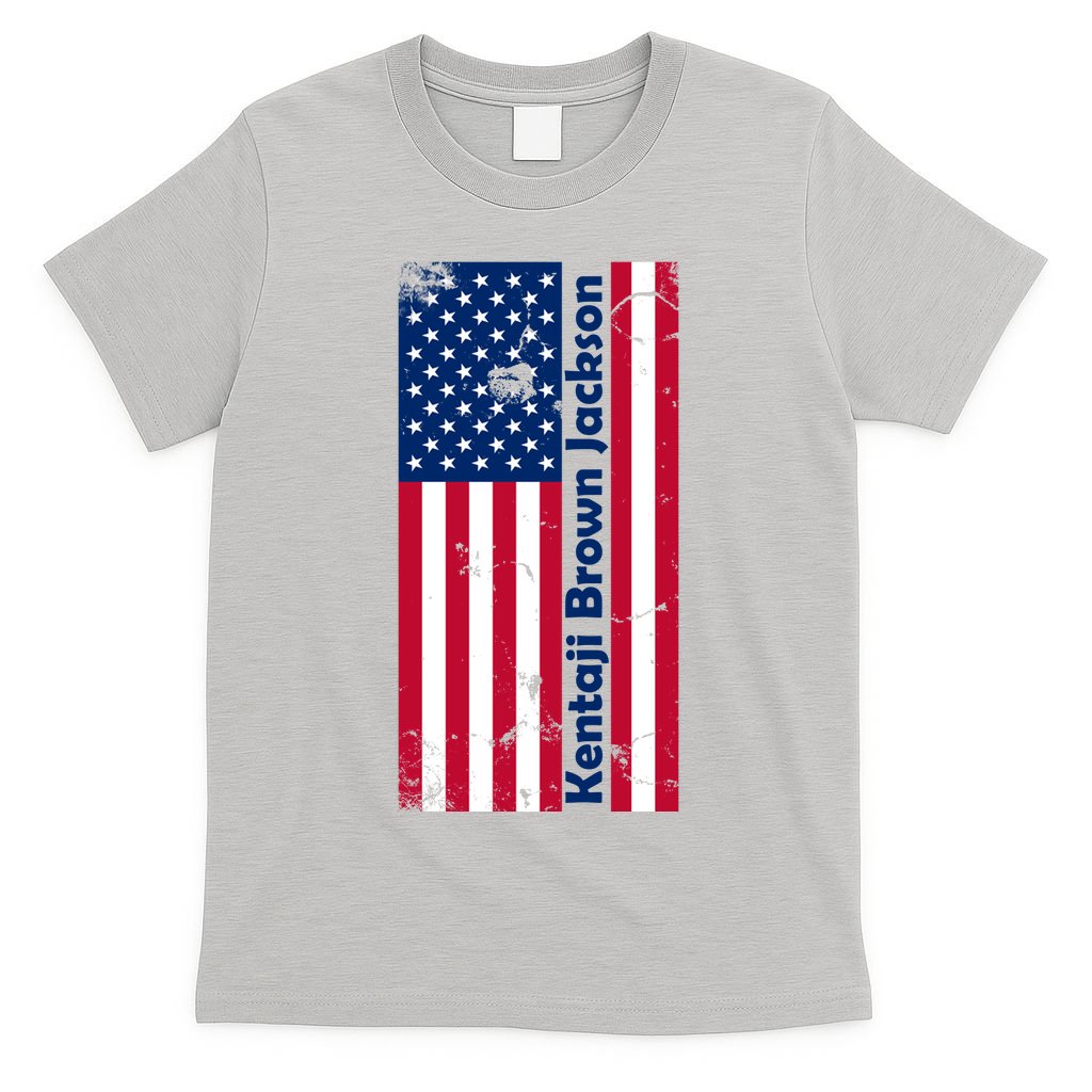 Kentaji Brown Jackson USA Flag T-Shirt