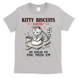 Kitty Biscuits We Knead Em You Need Em Cat Lover Baking T-Shirt