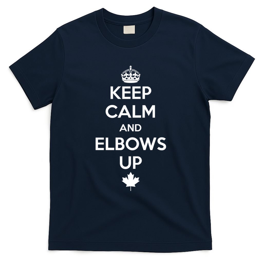 Keep Calm and Elbows Up Canada is Not for Sale  T-Shirt