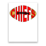 Kansas City Football Logo Fan KC Poster
