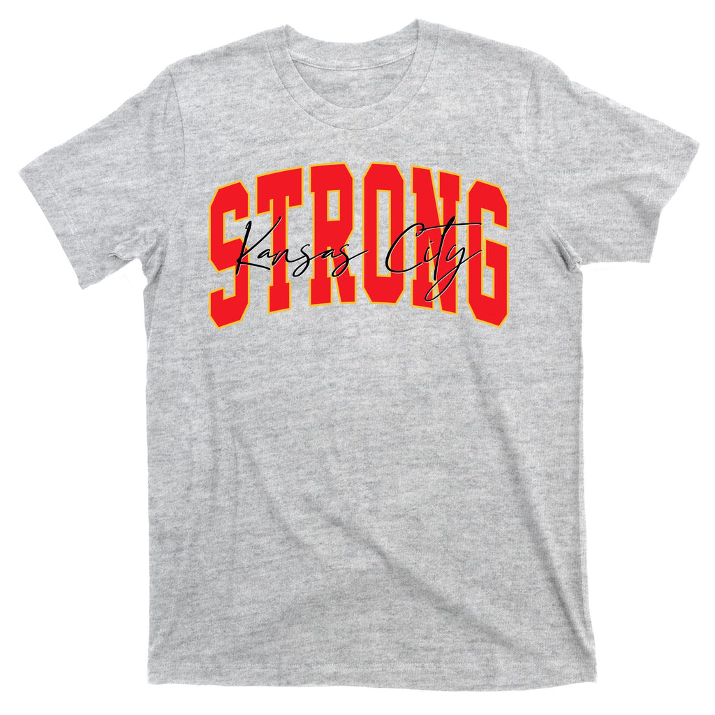 Kansas City Strong Football Awareness T-Shirt
