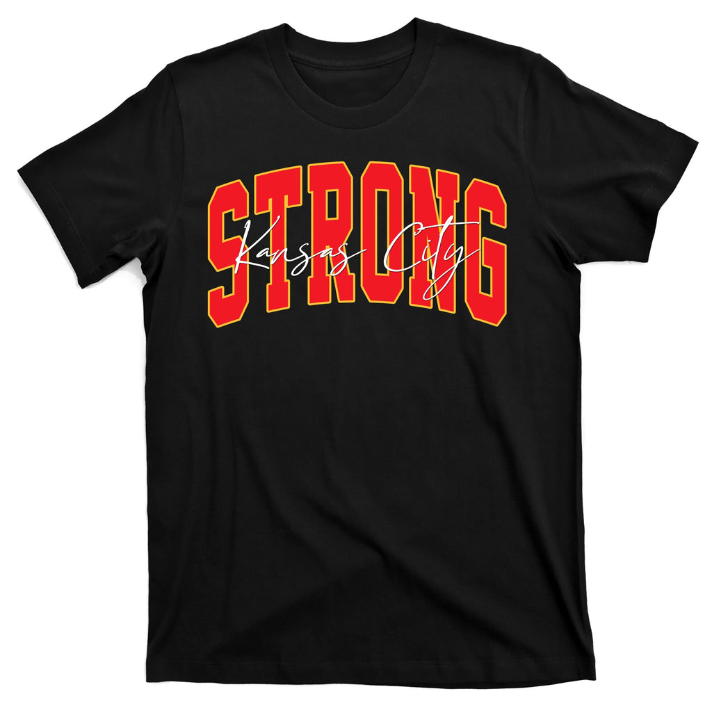 Kansas City Strong Football Awareness T-Shirt