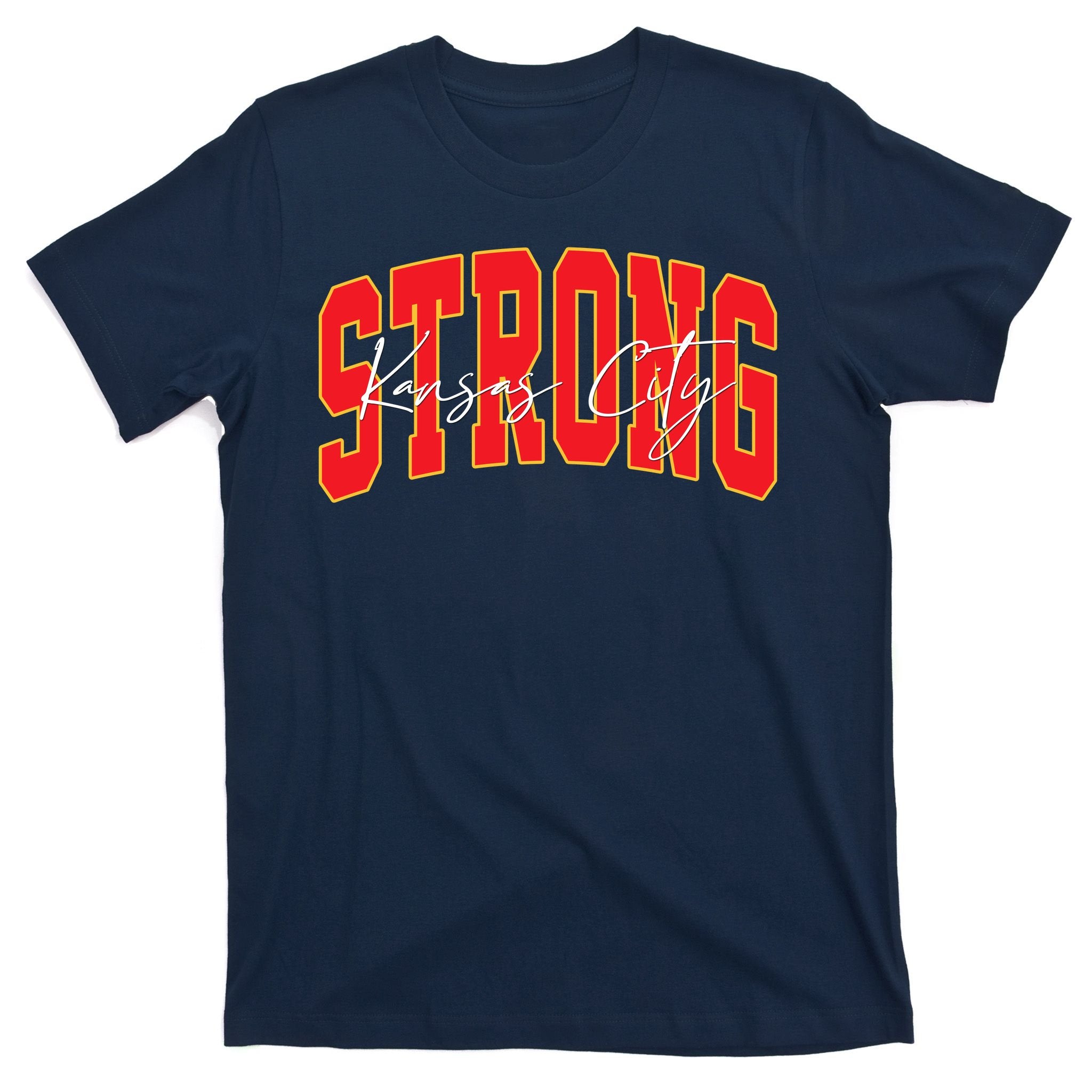 Kansas City Strong Football Awareness T-Shirt