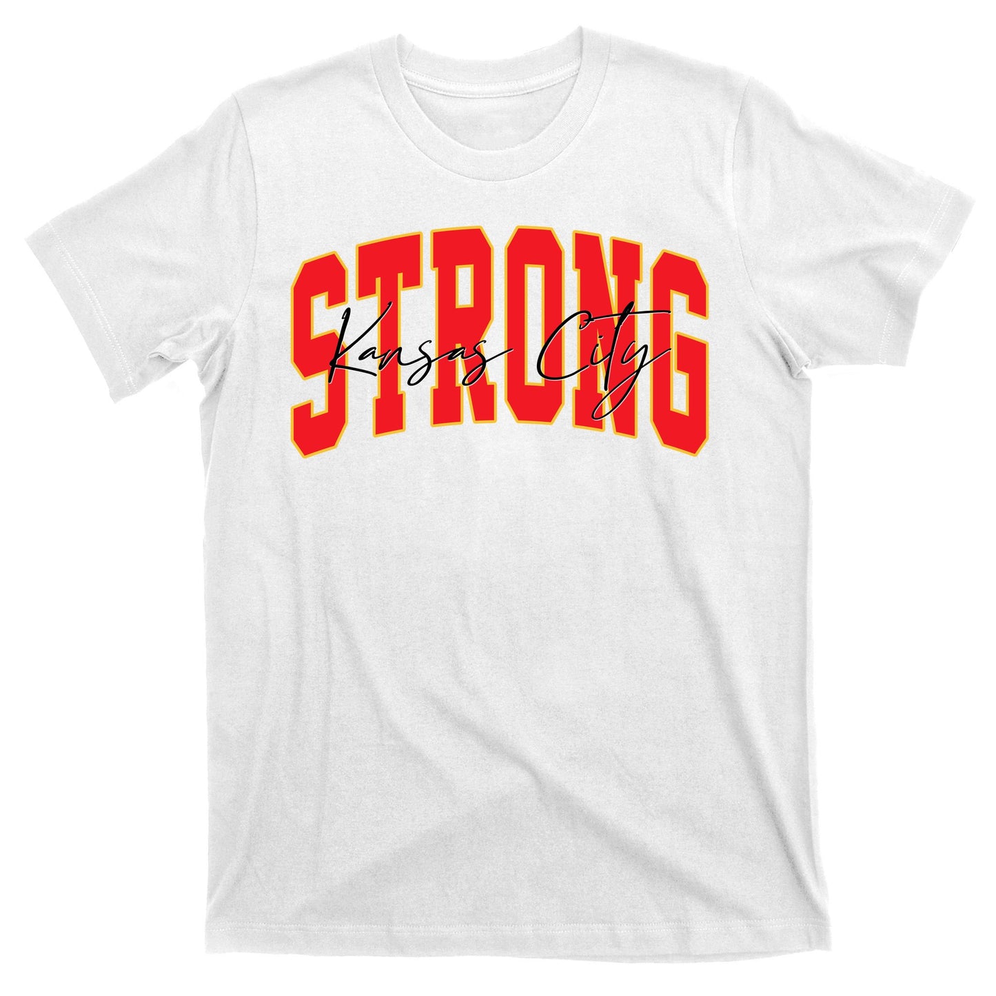 Kansas City Strong Football Awareness T-Shirt