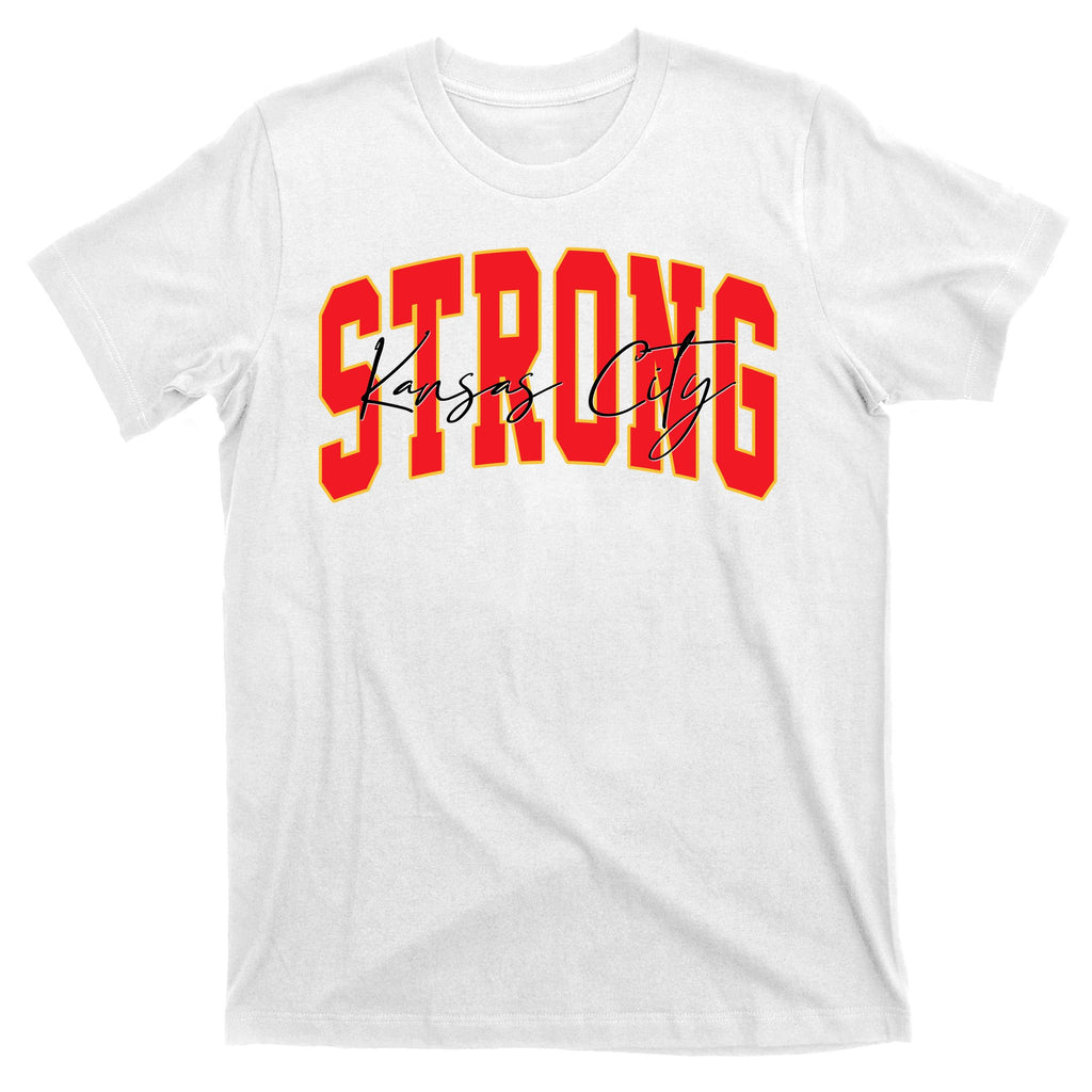 Kansas City Strong Football Awareness T-Shirt
