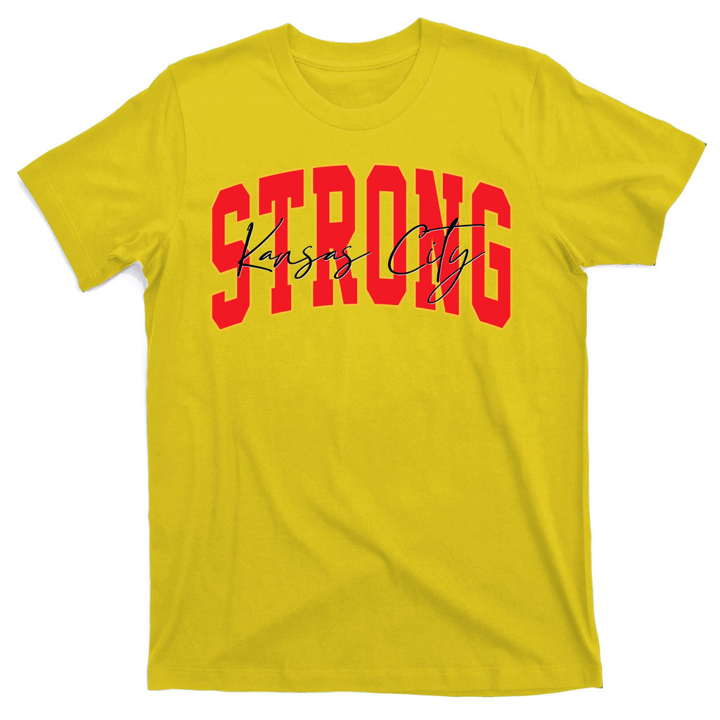 Kansas City Strong Football Awareness T-Shirt