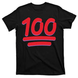 Keep It 100 One Hundred Emoji T-Shirt