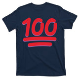 Keep It 100 One Hundred Emoji T-Shirt