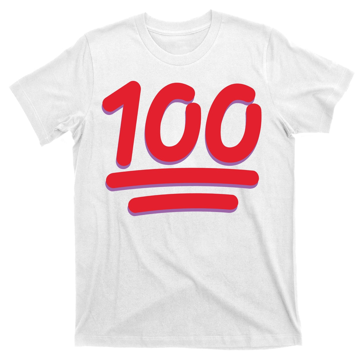 Keep It 100 One Hundred Emoji T-Shirt