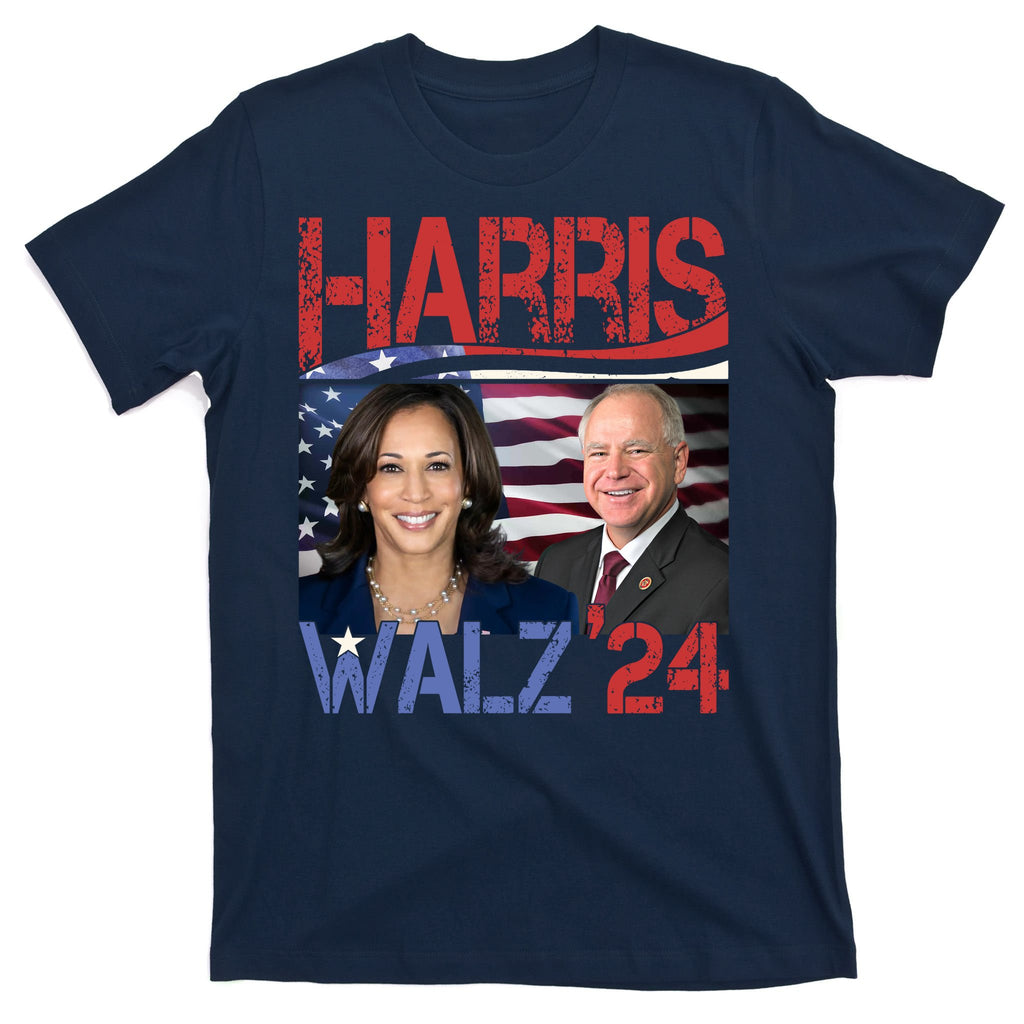 Kamala Harris Tim Walz 2024 Election T-Shirt