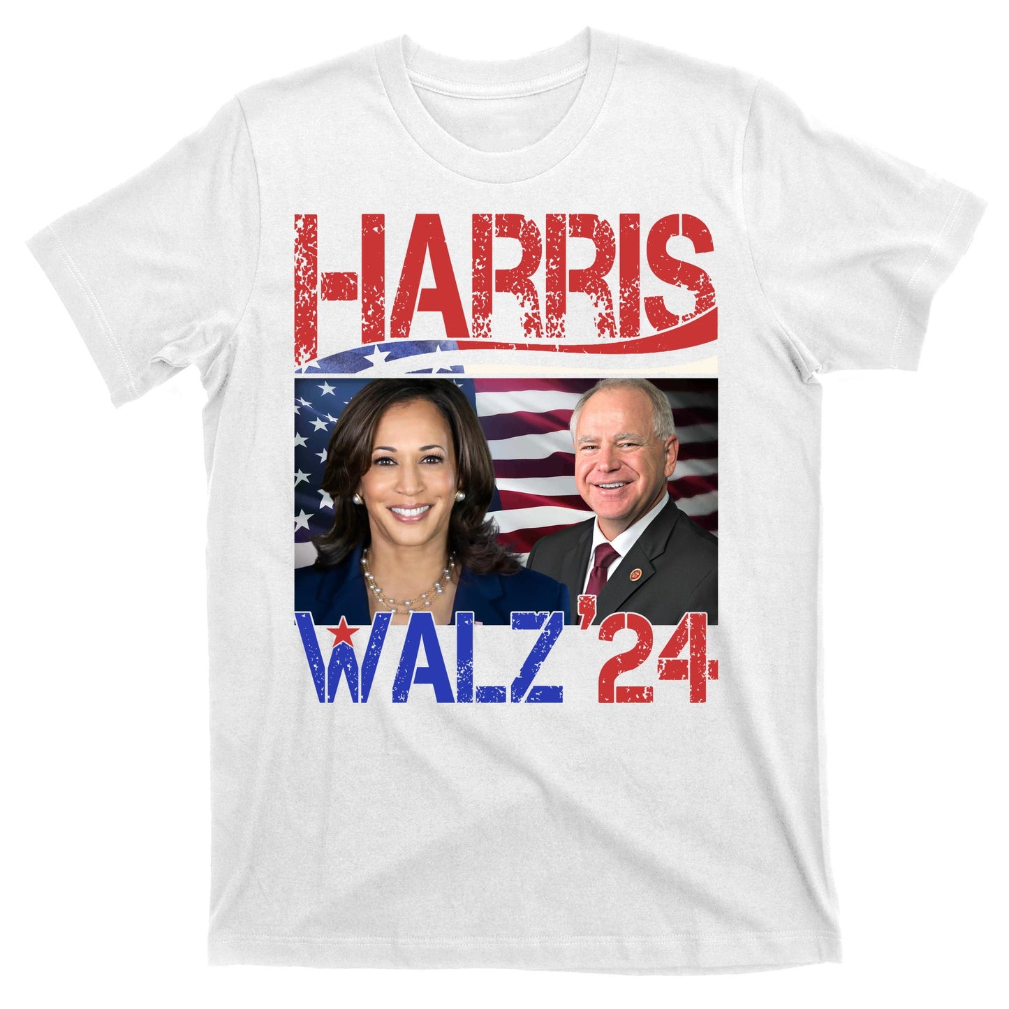 Kamala Harris Tim Walz 2024 Election T-Shirt