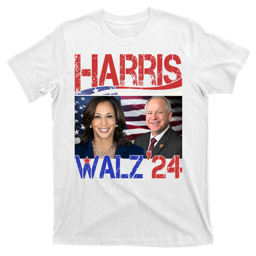 Kamala Harris Tim Walz 2024 Election T-Shirt