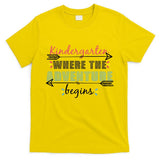 Kindergarten Back To School Adventure  T-Shirt