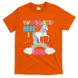 Kindergarten Here I Come Magical Unicorn T-Shirt