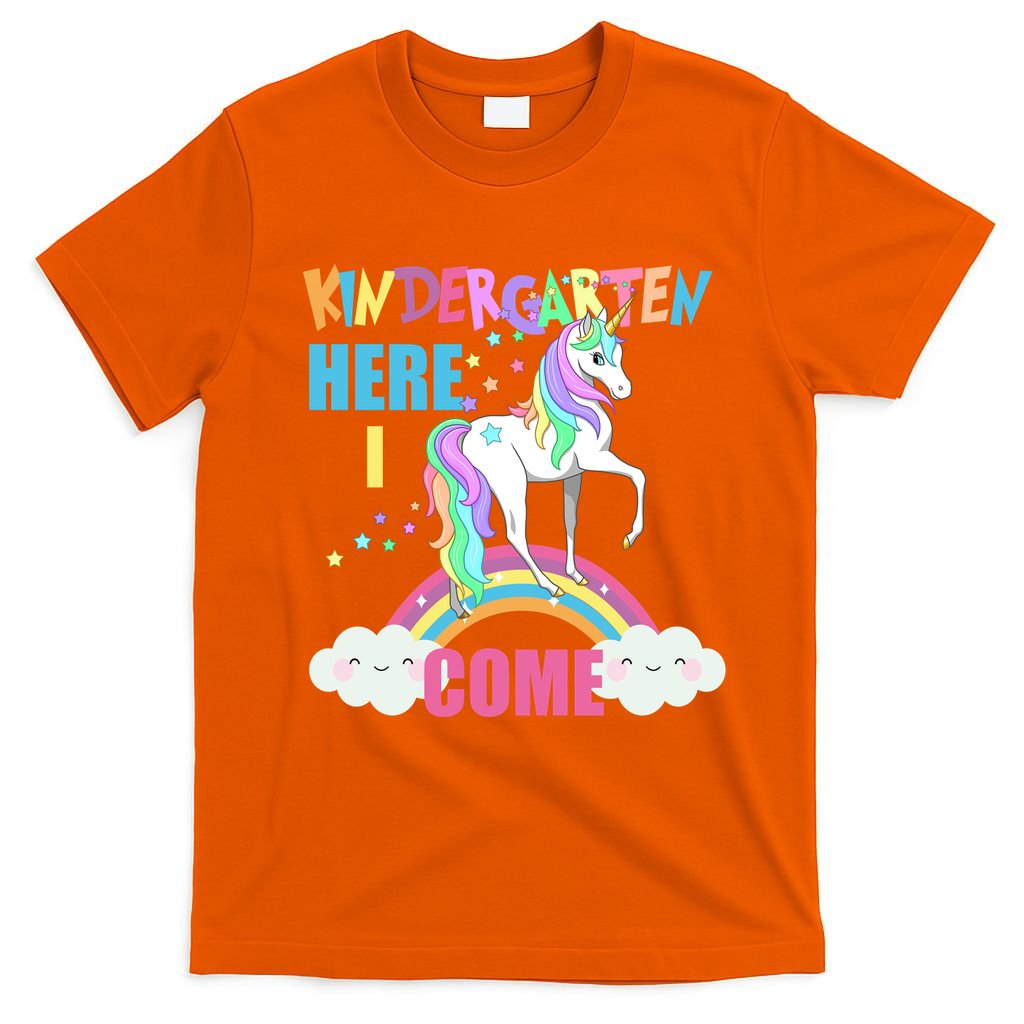 Kindergarten Here I Come Magical Unicorn T-Shirt