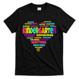 Kindergarten Word Marks Heart T-Shirt