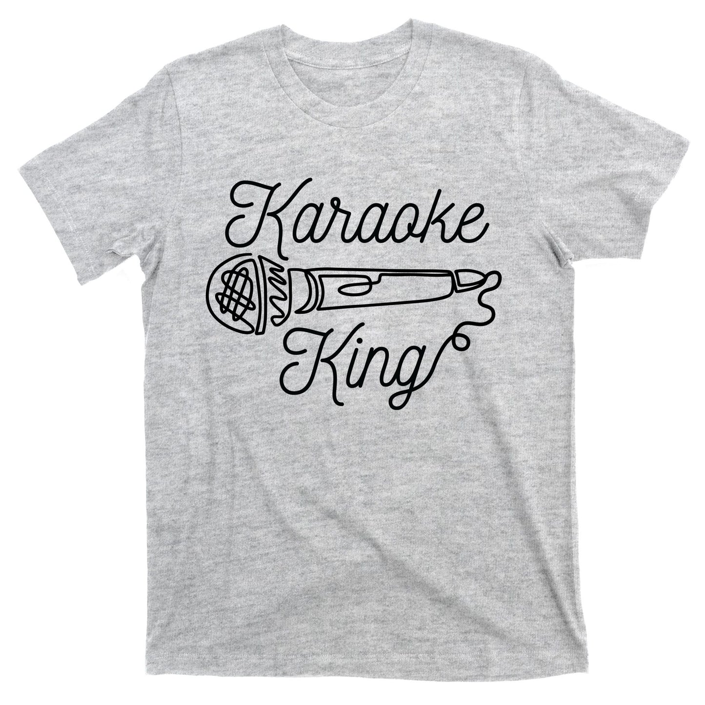 Karaoke King Microphone Musical T-Shirt