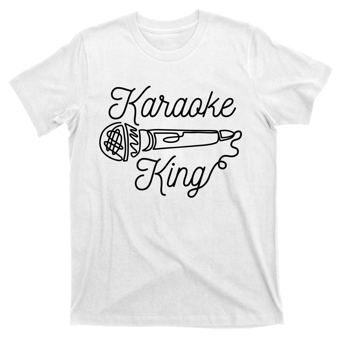 Karaoke King Microphone Musical T-Shirt