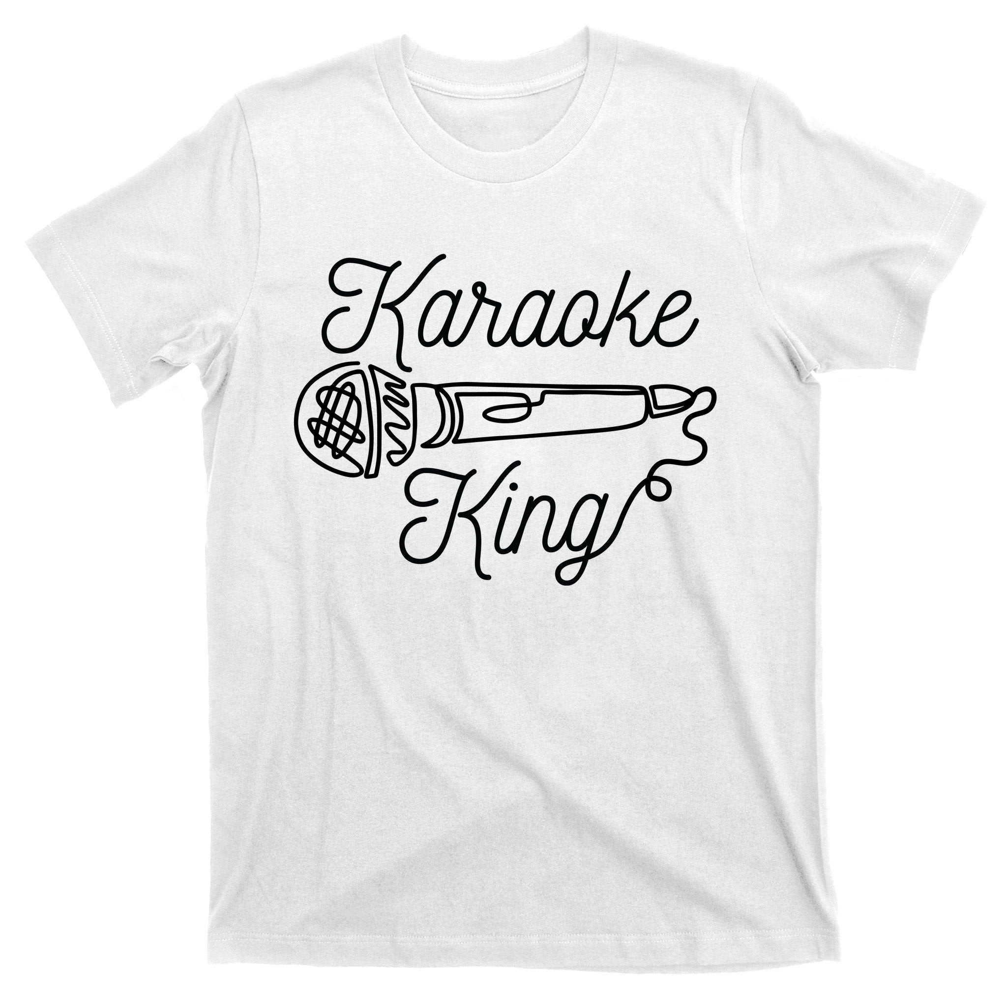 Karaoke King Microphone Musical T-Shirt