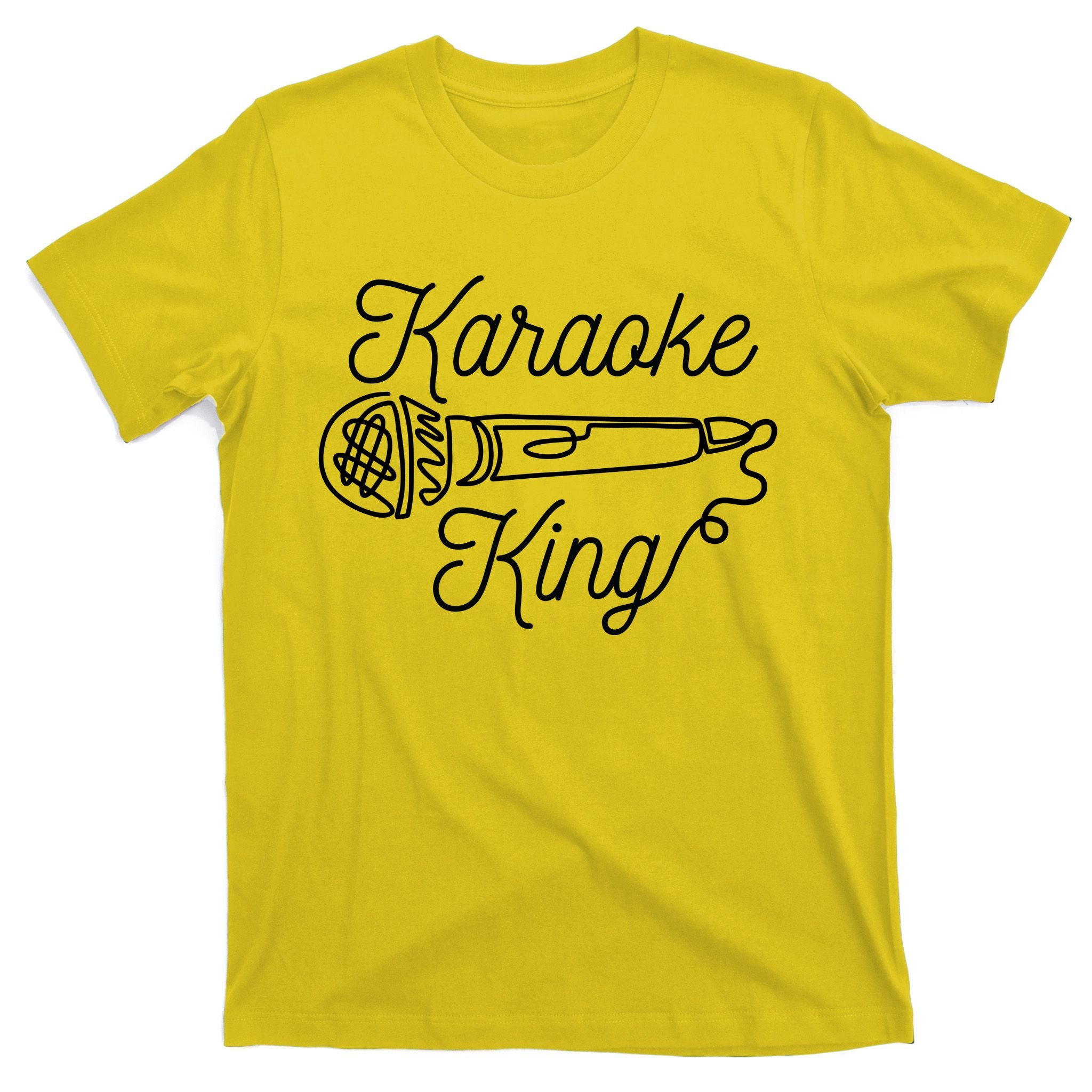 Karaoke King Microphone Musical T-Shirt