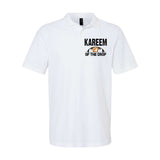 Kareem Of The Crop Number 27 Football Softstyle Adult Sport Polo