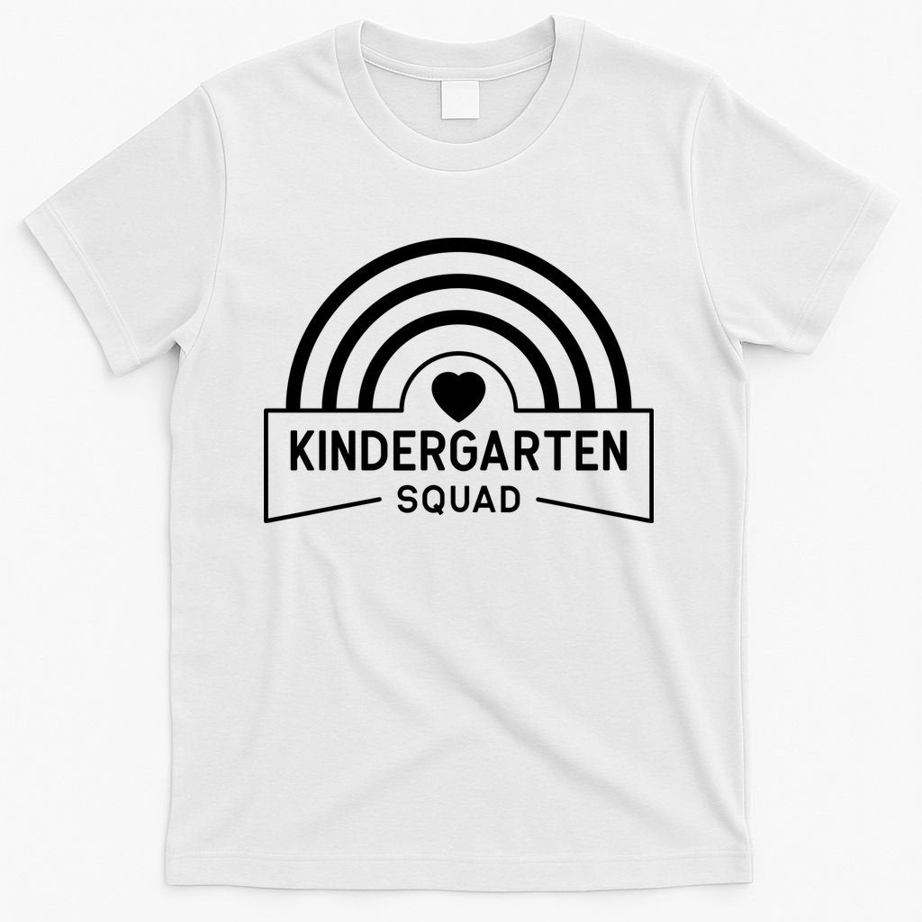 Kindergarten Squad Back To School T-Shirt