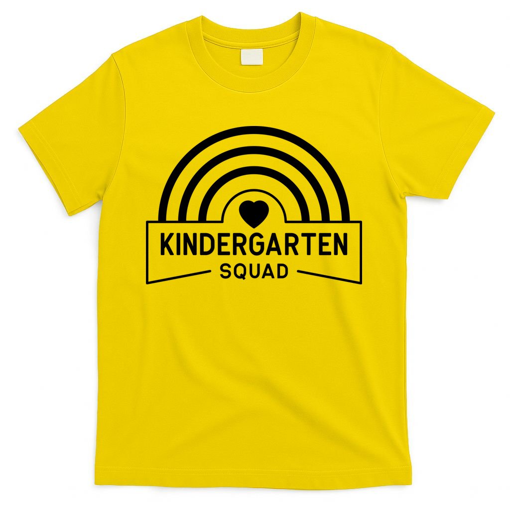 Kindergarten Squad Back To School T-Shirt