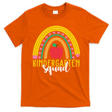 Kindergarten Squad Rainbow Education T-Shirt