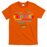 Kindergarten Team Heart Back To School Funny Teacher T-Shirt