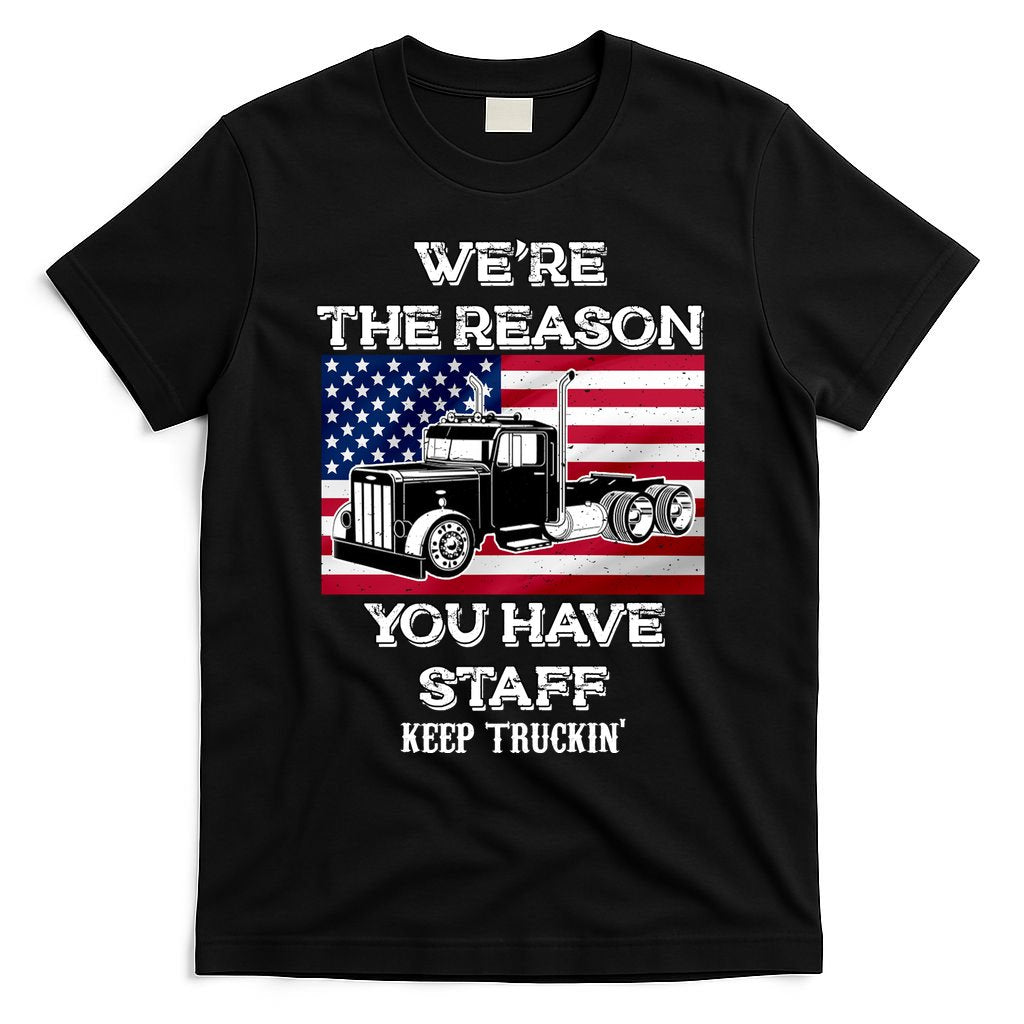 Keep Truckin Staff USA T-Shirt