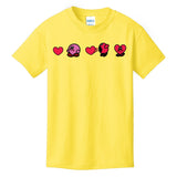 Kirby Valentine Funny Valentine Day Kids T-Shirt