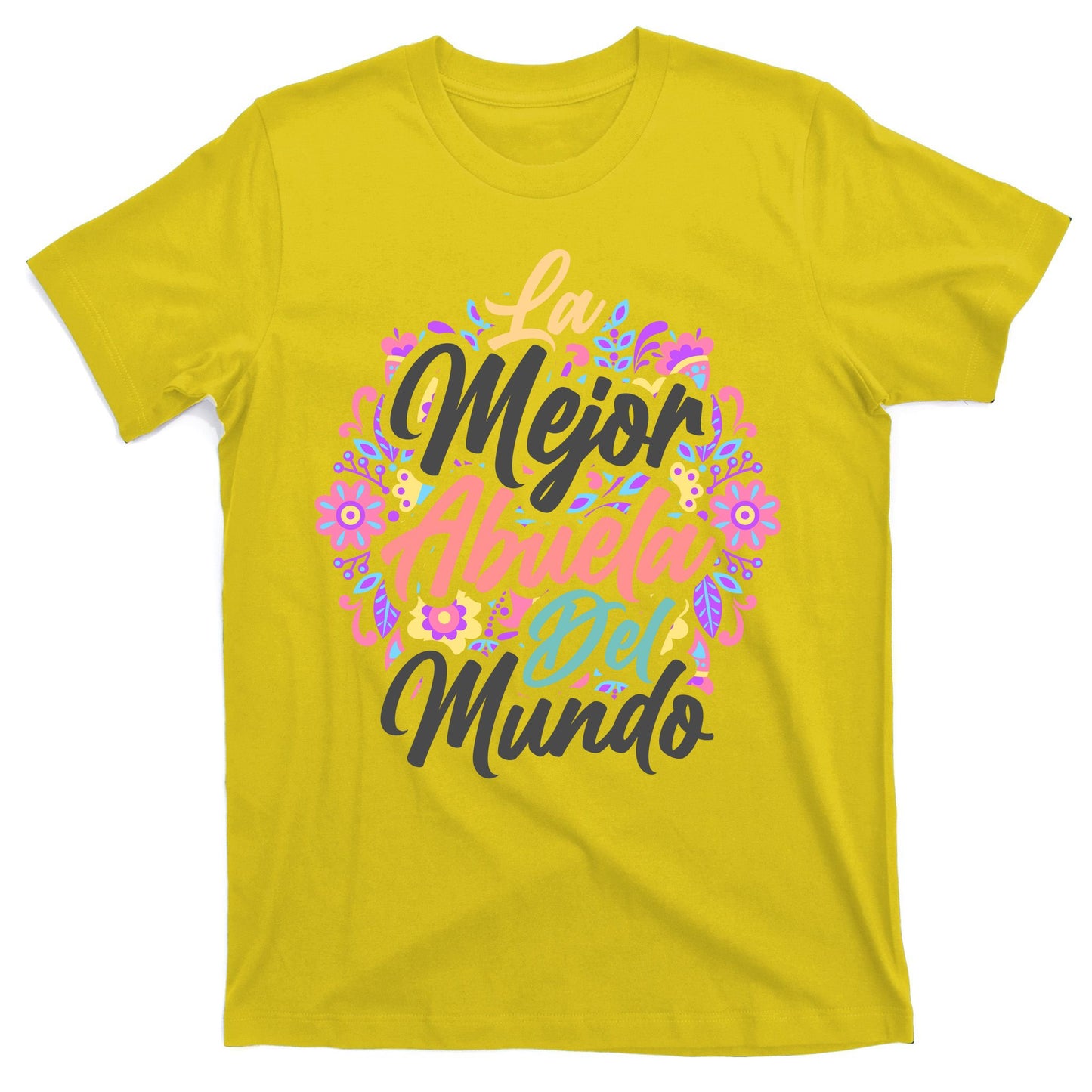 La Mejor Abuela del Mundo Hispanic Grandma & Mother's Day T-Shirt