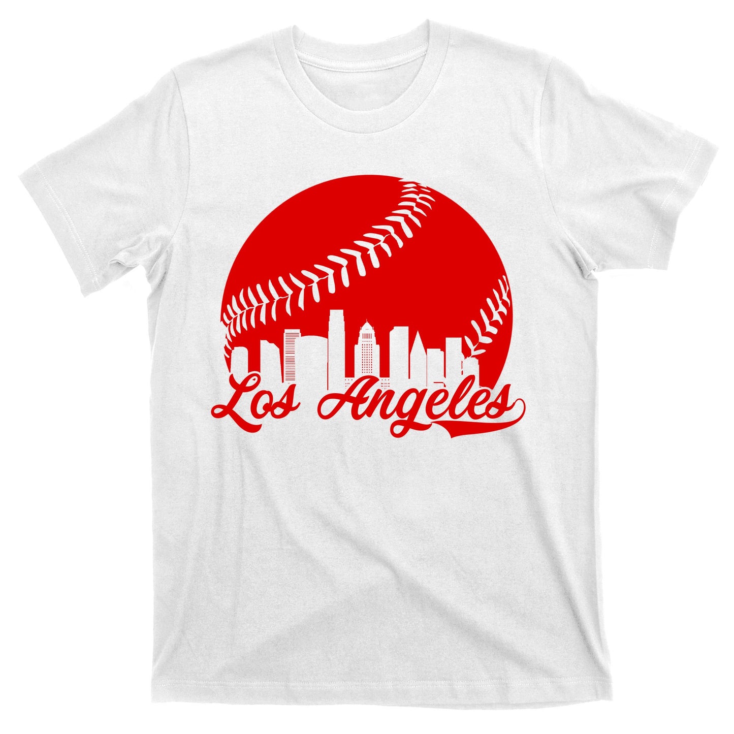 Los Angeles Baseball Vintage LA Fan Gear T-Shirt