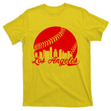 Los Angeles Baseball Vintage LA Fan Gear T-Shirt