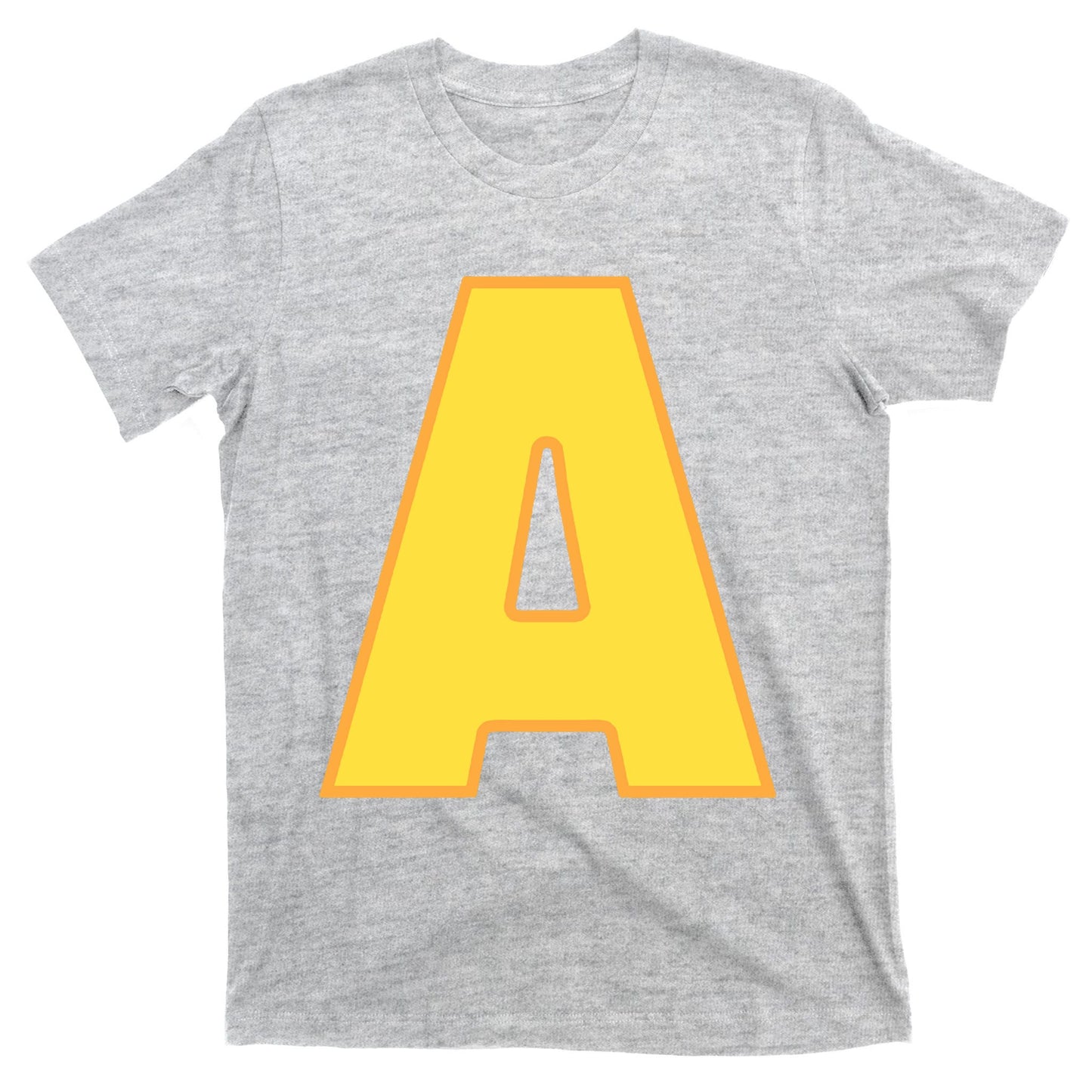 Letter A Funny Chipmunk Group Matching Halloween Costume T-Shirt