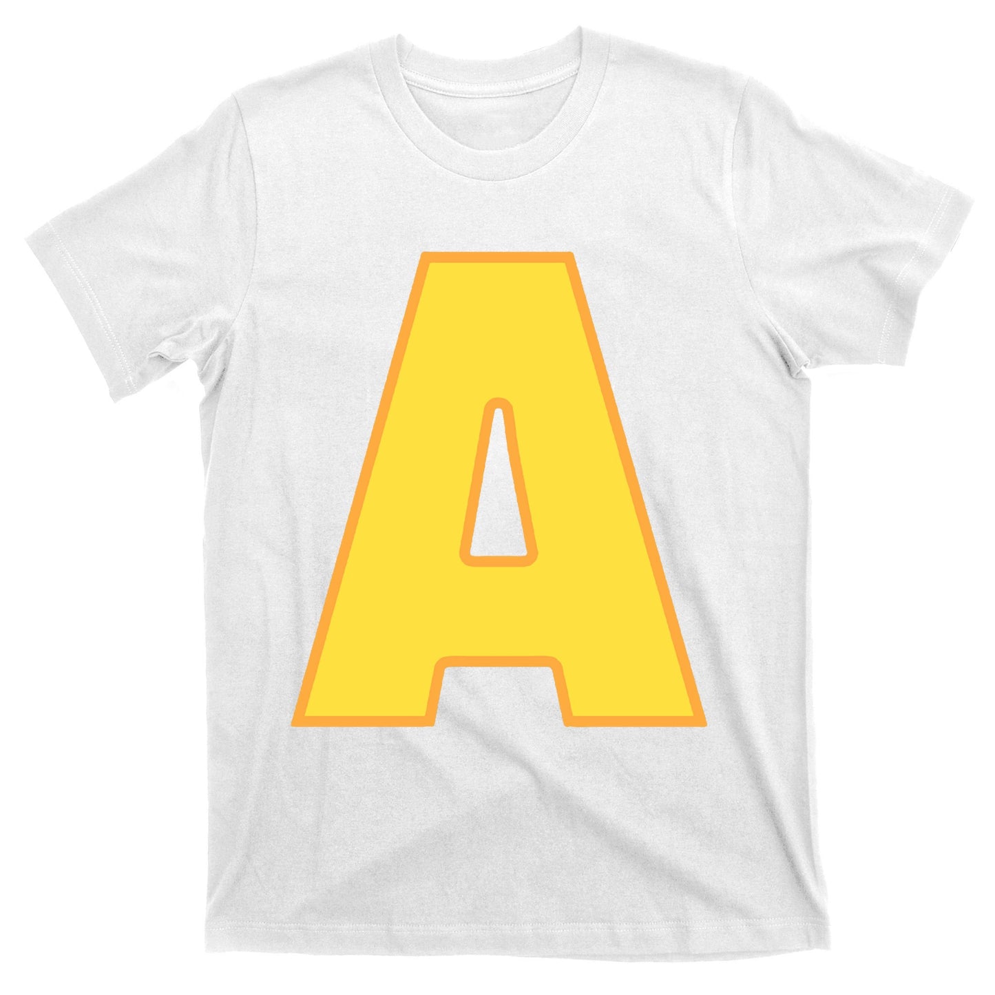Letter A Funny Chipmunk Group Matching Halloween Costume T-Shirt