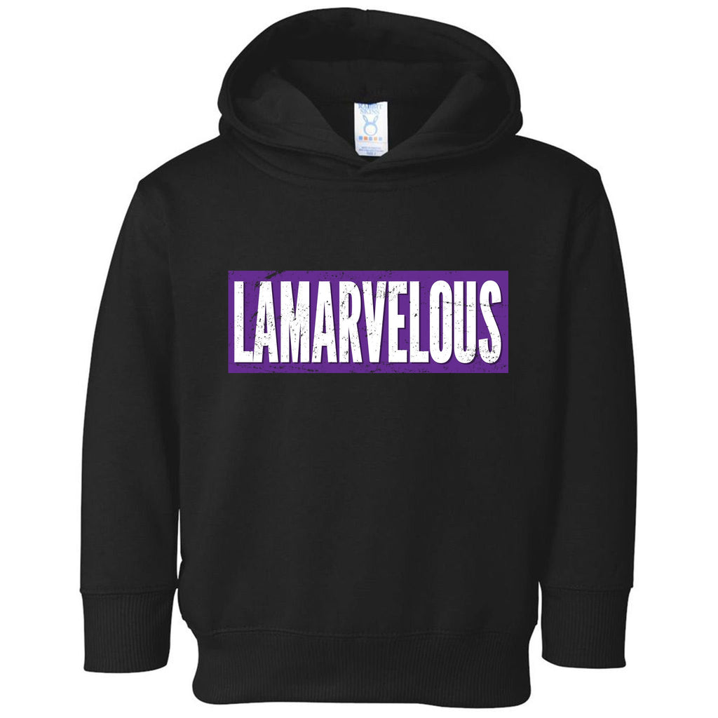 Lamarvalous Baltimore Football Toddler Hoodie
