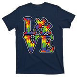 Love Autism Puzzle Piece T-Shirt